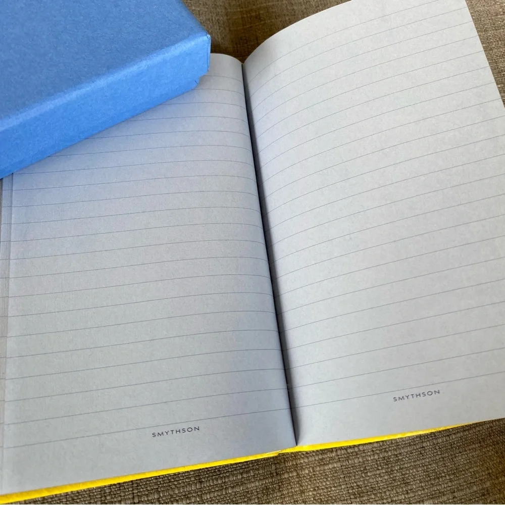 NIB Smythson Panama Notebook in Rare Lemon